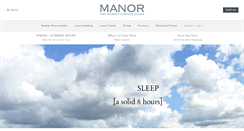 Desktop Screenshot of manorfinewares.com